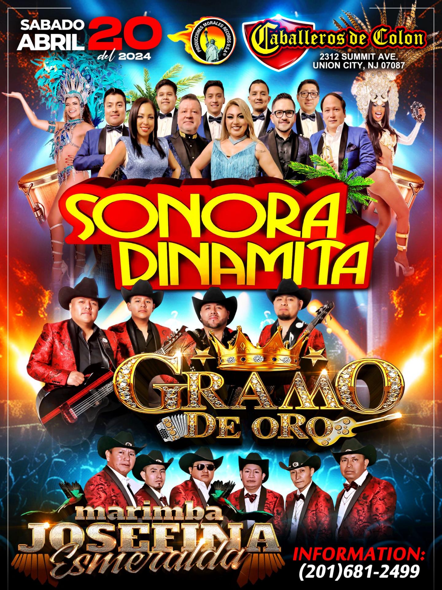 Sonora Dinamita-Gramo De Oro-Marimba