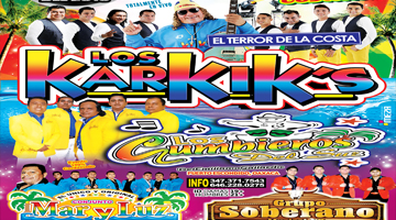 Los Karkiks, Los Cumbieros Del Sur, Conjunto Mar y Luz, Grupo Soberano
