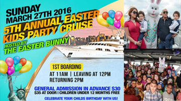 5th Annual Easter - Kids Party Cruise