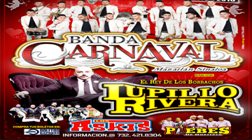 Banda Carnaval, Lupillo Rivera, Los Askis, Los Plebes