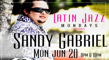 Latin jazz Monday Feat. Sandy Gabriel