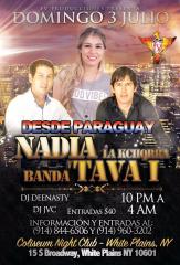 Desde Paraguay Nadia la Kchorra y Banda Tava I 