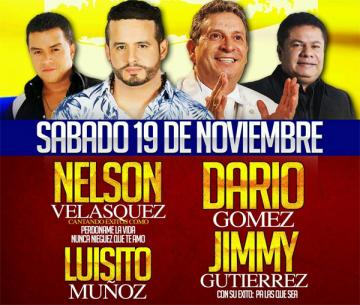 Dario Gomez, Nelson Vasquez, Luisito Muñoz & Jimmy Gutierrez