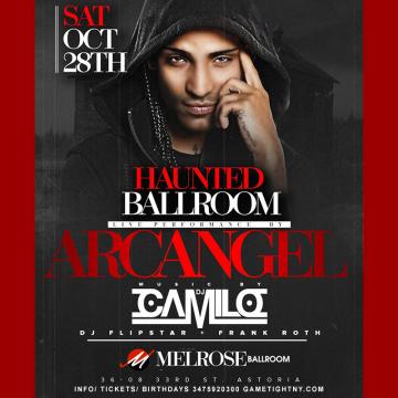 Arcangel & Dj Camilo Halloween Party at Melrose Ballroom