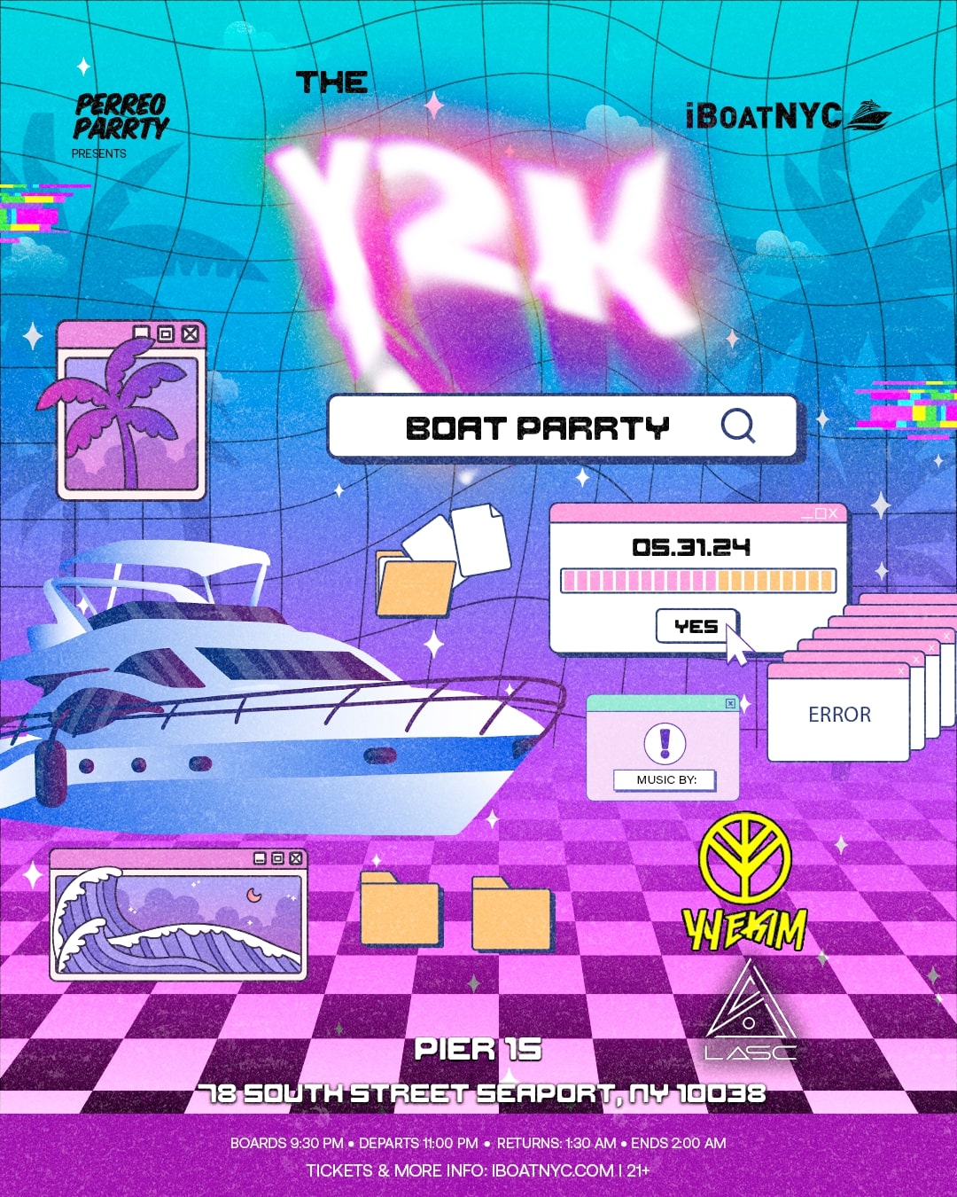 The Y2K Boat Party | Latin & Reggaeton Cruise NYC