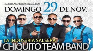 Buy tickets for La Industria Salsera - Chiquito Teamband La Industria Salsera - Chiquito Teamband