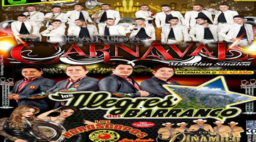 Banda Carnaval, Los Alegres Del Barranco, Los Horoscopos, Conjunto Dinamico 