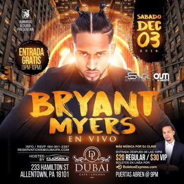 bryant myers tickets boletos express myers flyers
