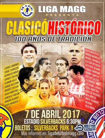 CLASICO DE LEYENDAS CHIVAS VS. AMERICA