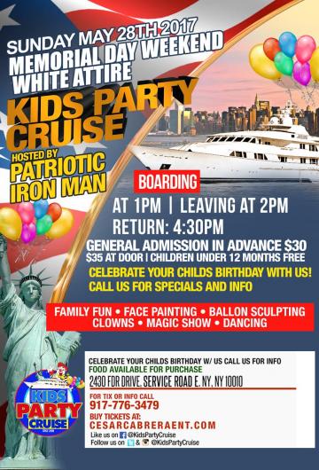 Kids Party Cruise MDW Hosted By Iron Robot