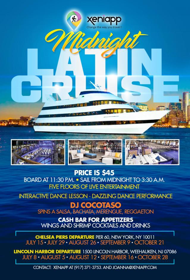 Midnight Latin Cruise Tickets BoletosExpress