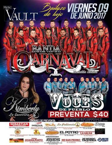 Banda Carnaval, Voces de Pueblo, Kimberly La Guerrera