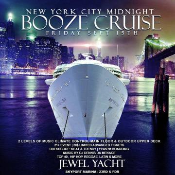 The Booze Cruise Midnight Yacht Party