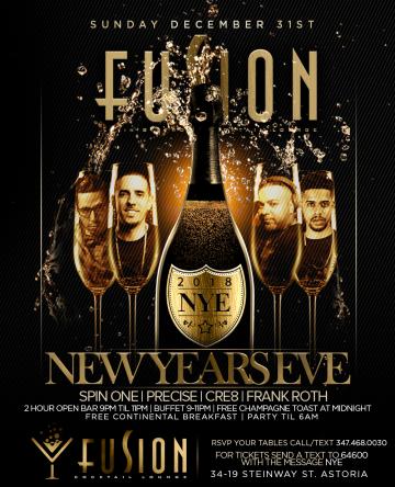 New Years Eve at Fusion