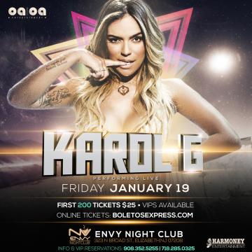 Buy tickets for Karol G | New Jersey Karol G | New Jersey