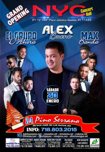 Alex Bueno, El Grupo de D' Ahora, Max Banda