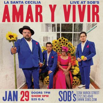 Buy tickets for La Santa Cecilia Live at SOB's La Santa Cecilia Live at SOB's