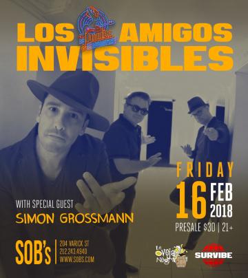 Buy tickets for Los Amigos Invisibles Los Amigos Invisibles