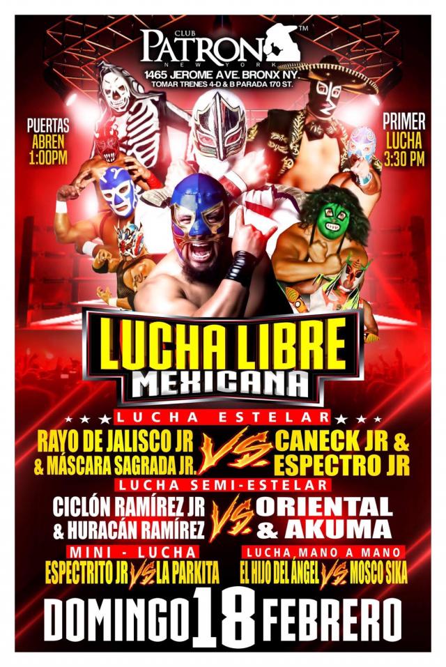 Buy tickets for LUCHA LIBRE MEXICANA LUCHA LIBRE MEXICANA
