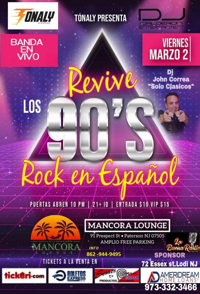 Revive los 90's Rock en Español