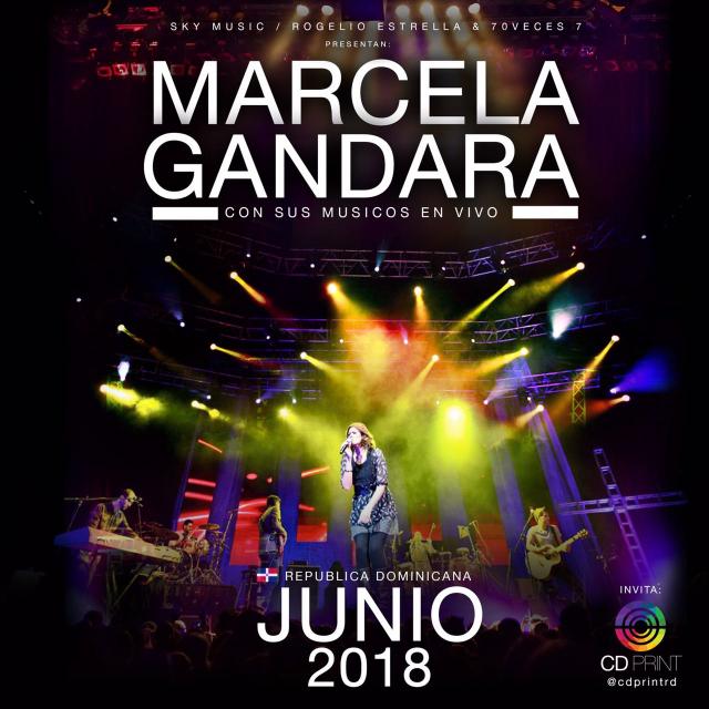 MARCELA GANDARA CON SU BANDA EN VIVO