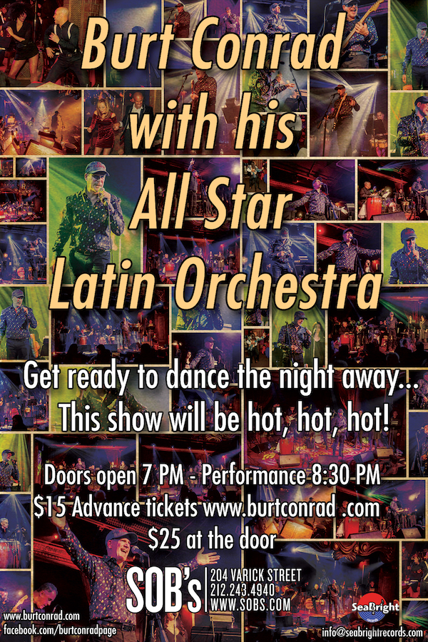 Burt Conrad w/ His All Star Orchestra!