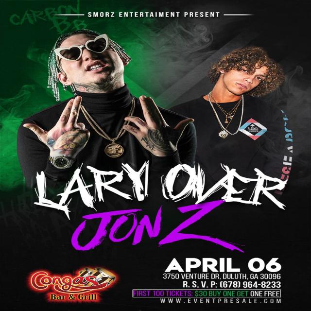 Buy tickets for LARY OVER & JON Z LARY OVER & JON Z