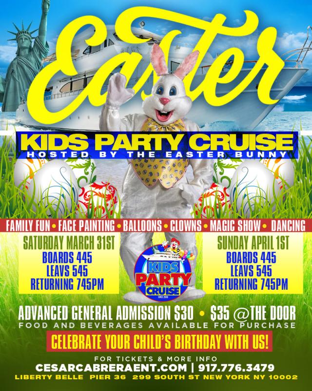 Easter Kids Boat Party Cruise 
