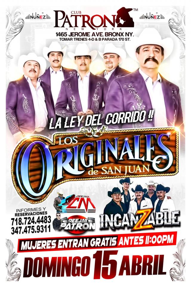 LOS ORIGINALES DE SAN JUAN Tickets BoletosExpress