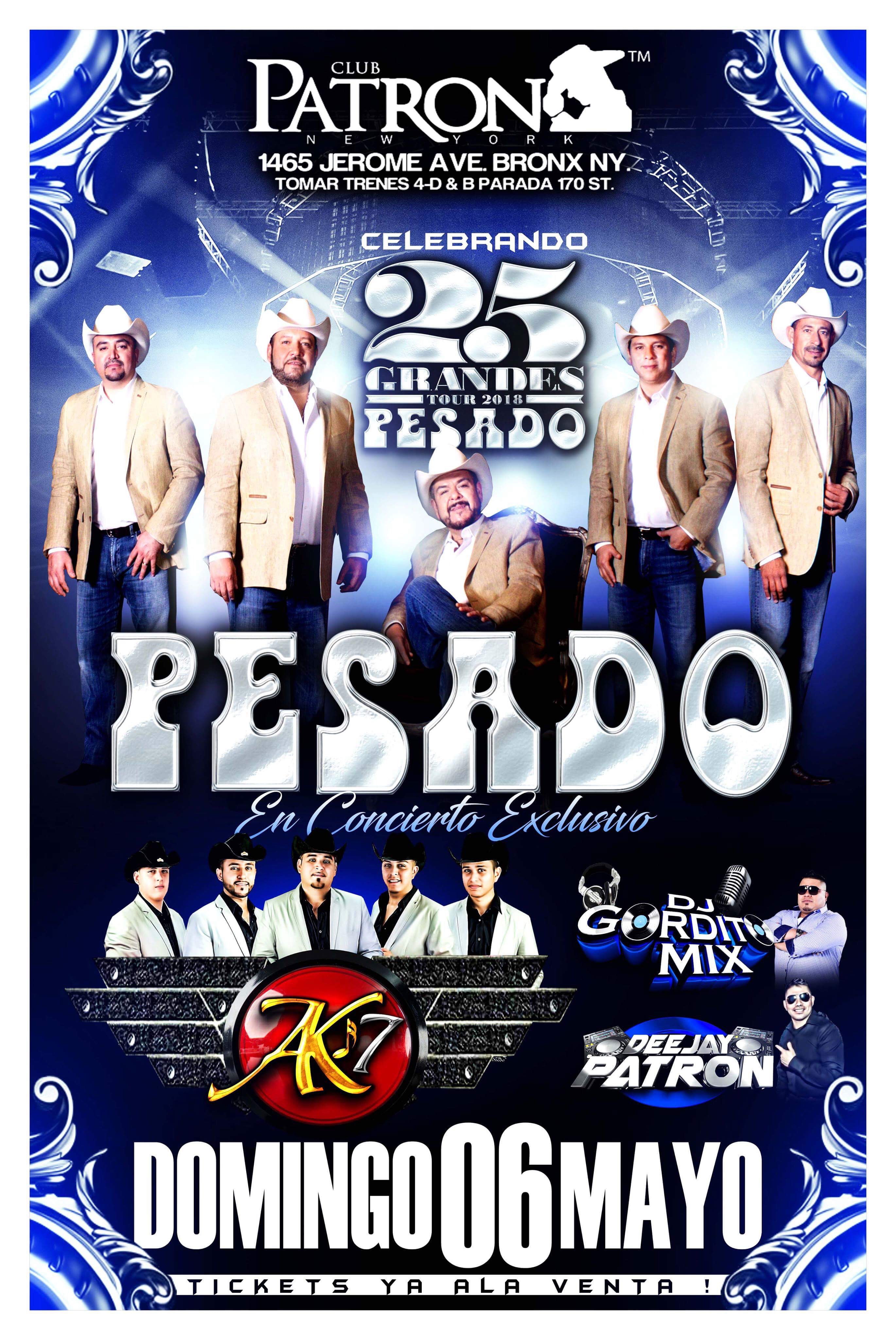 GRUPO PESADO Tickets BoletosExpress