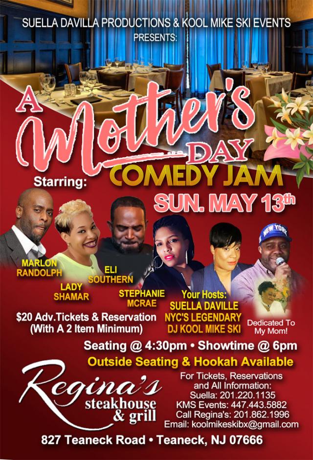 A MOTHER'S DAY  COMEDY JAM