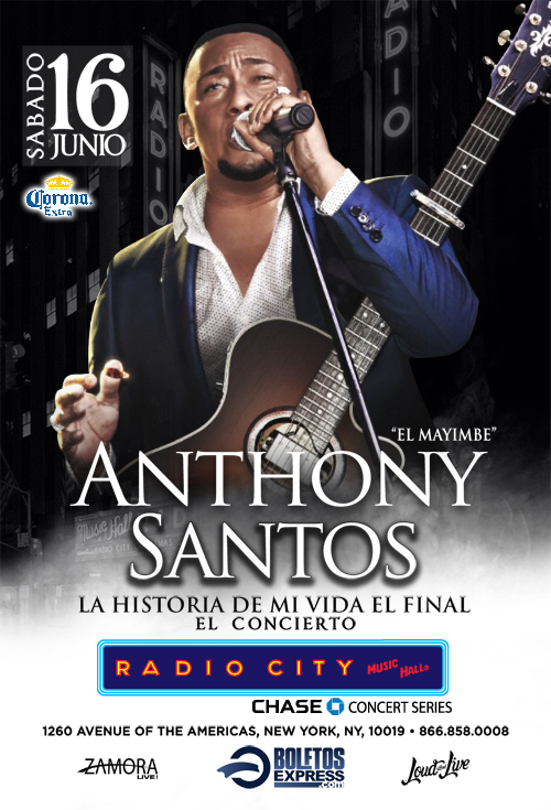 ANTHONY SANTOS Tickets BoletosExpress