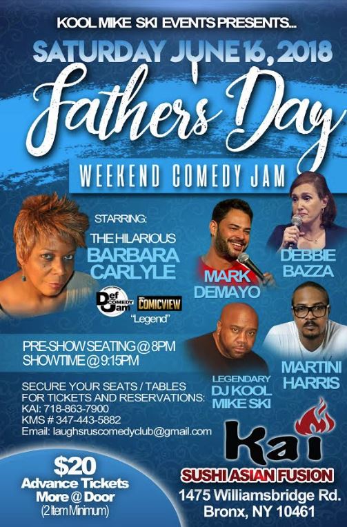 Father's Day Weekend Comedy Jam 