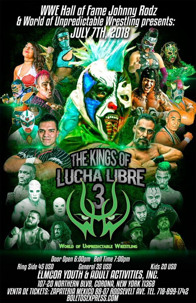 WUW THE KINGS  OF LUCHA LIBRE 3