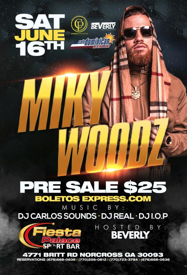 Buy tickets for MIKY WOODZ MIKY WOODZ
