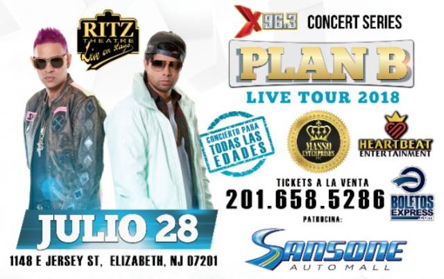 PLAN B LIVE TOUR 2018