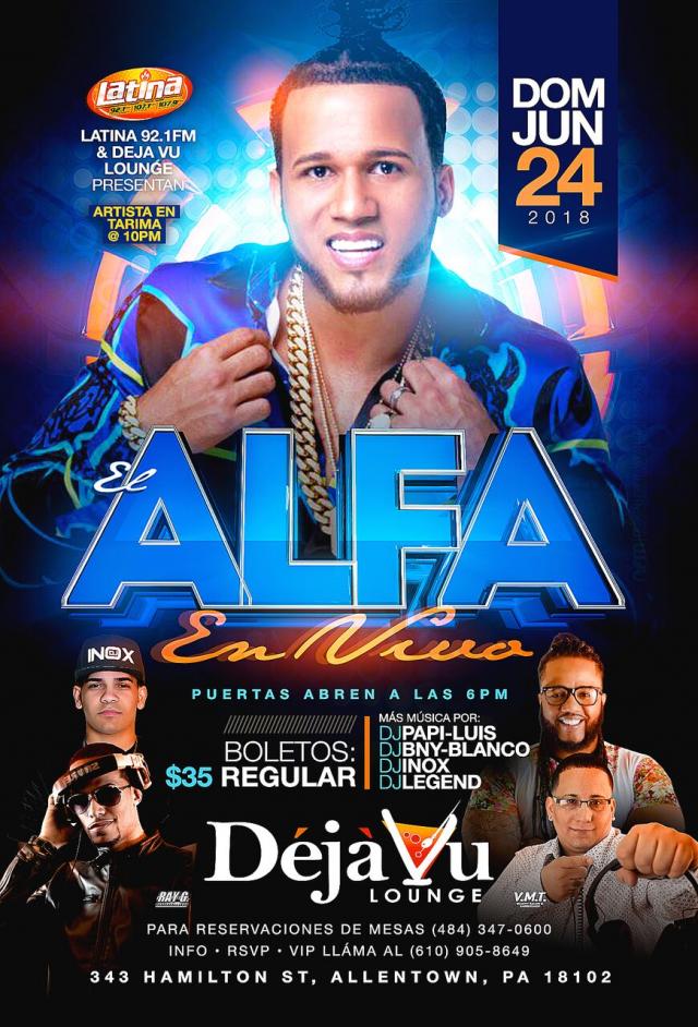 Buy tickets for El Alfa El Alfa