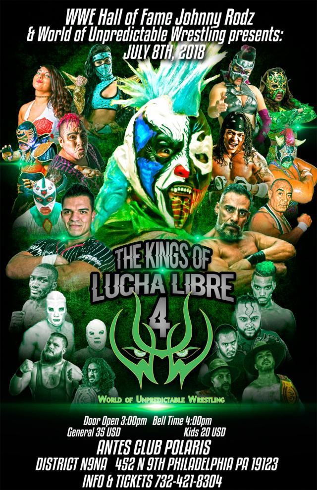 WUW THE KINGS  OF LUCHA LIBRE 4 