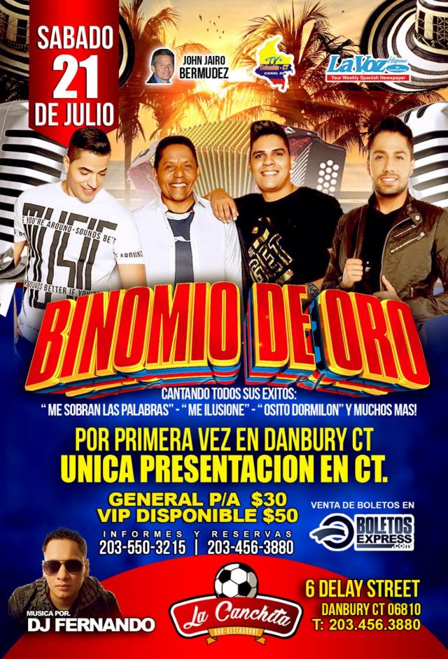 Buy tickets for BINOMIO DE ORO CANTANDO TODOS SUS EXITOS BINOMIO DE ORO CANTANDO TODOS SUS EXITOS