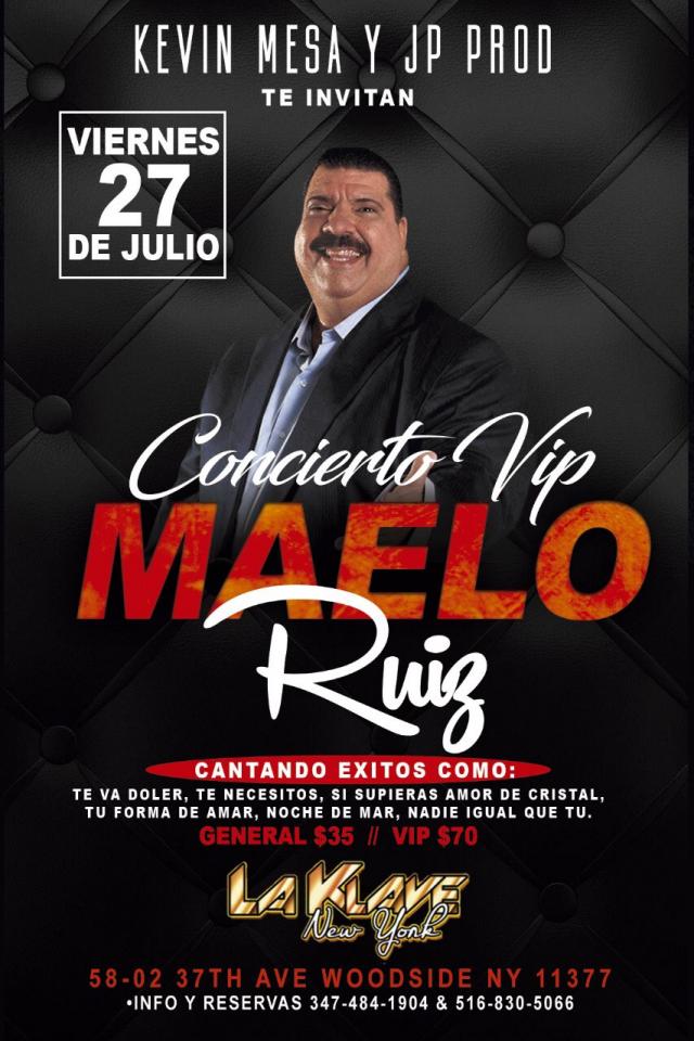 MAELO RUIZ Tickets BoletosExpress