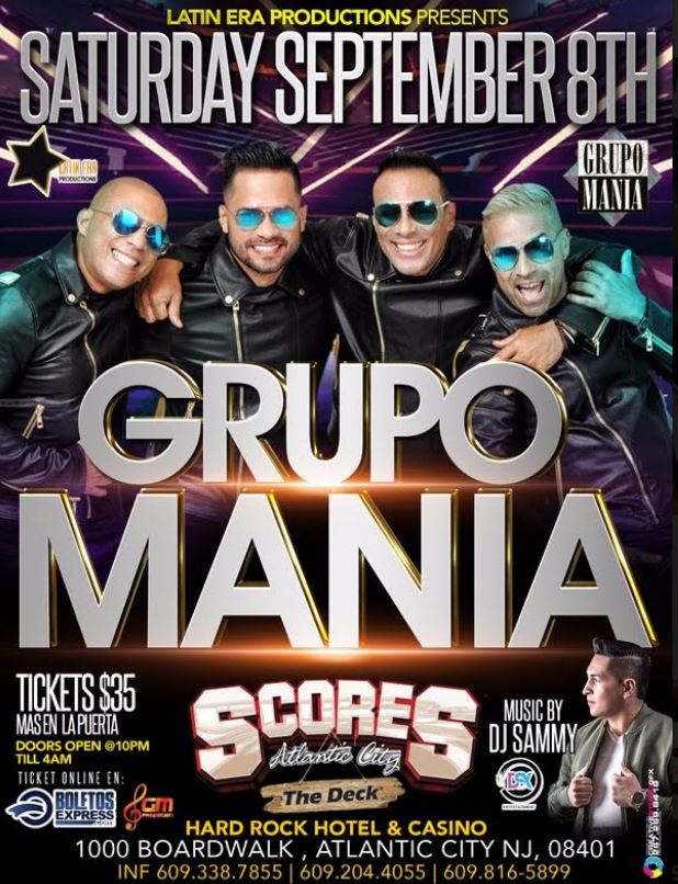 Buy tickets for Grupo Mania Grupo Mania