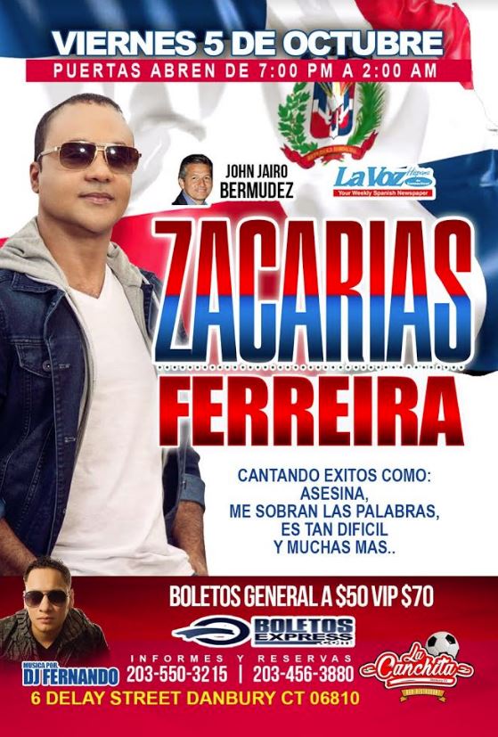 Zacarias Ferreira en Danbury CT
