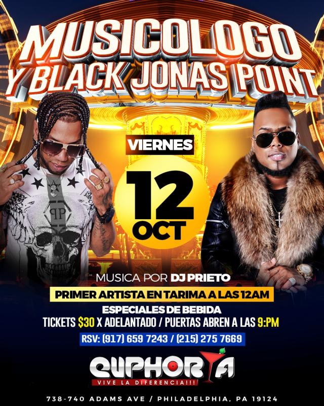 MUSICOLOGO EL LIBRO    &    BLACK JONAS POINT