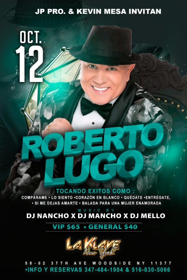 ROBERTO LUGO EN VIVO NEW YORK Tickets BoletosExpress