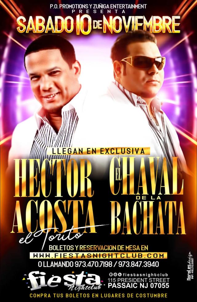 HECTOR ACOSTA  EL TORITO  Y EL CHAVAL DE LA BACHATA