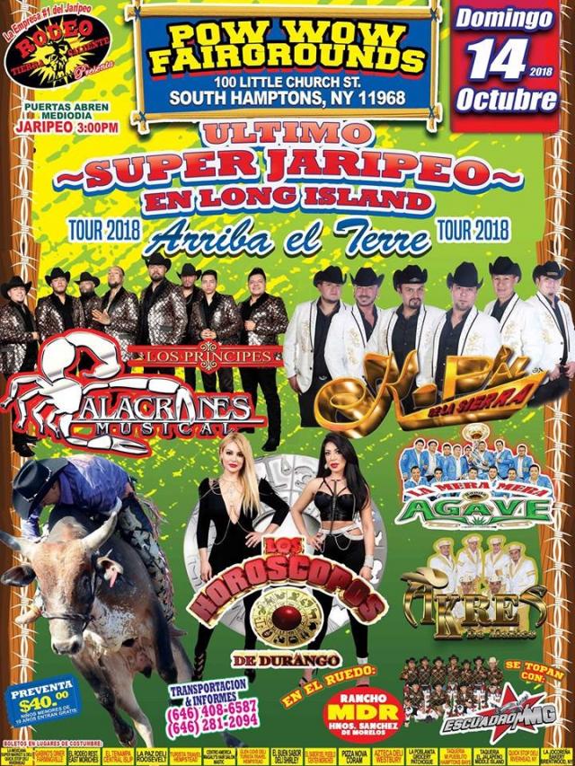 ULTIMO SUPER JARIPEO EN LONG ISLAND * ALACRANES MUSICAL * LOS HOROSCOPOS DE DURANGO * K-PAZ DE LA SIERRA