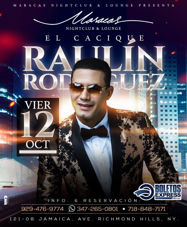 RAULIN RODRIGUEZ EN VIVO! Tickets BoletosExpress