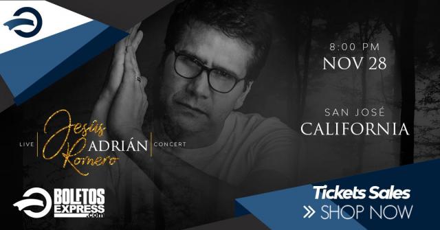 Buy tickets for Jesús Adrián Romero Jesús Adrián Romero