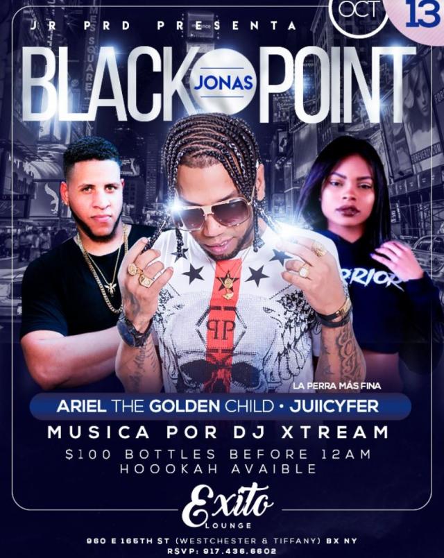 Buy tickets for Black Point, Ariel The Golden Child & JuicyFer Black Point, Ariel The Golden Child & JuicyFer