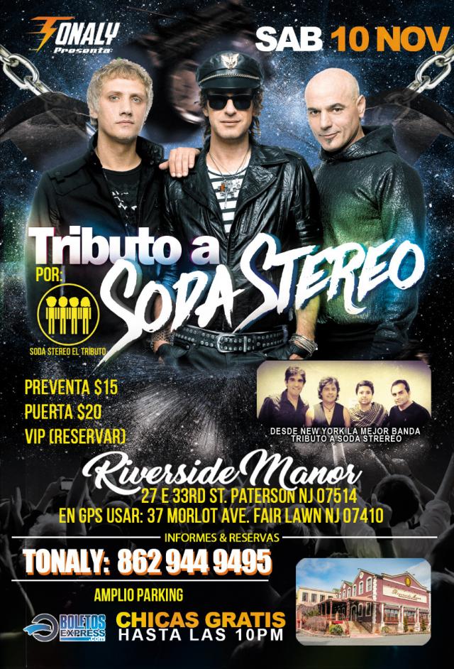 Buy tickets for SODA STEREO EL TRIBUTO SODA STEREO EL TRIBUTO